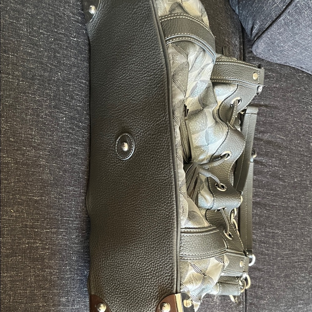 Women's Check-Pattern Drawstring Shoulder Bag In … - image 2